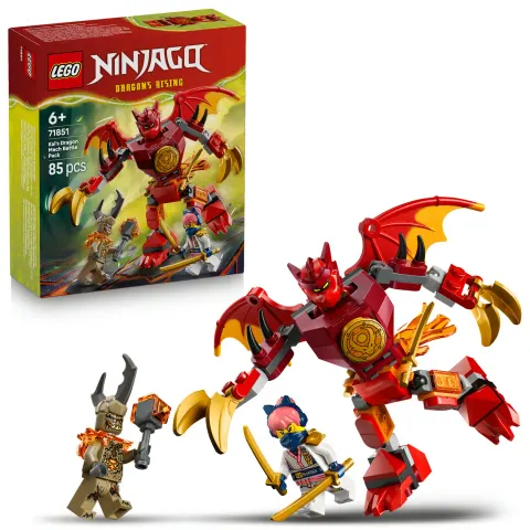LEGO(R) NINJAGO 71851 Smok-mech Kaia
