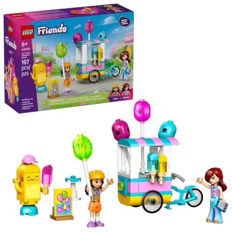 LEGO Friends Stoisko z lodami i balonami 42692