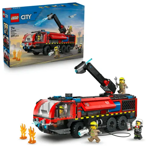 LEGO CITY 60499 LOTNISKOWY WÓZ STRAŻACKI