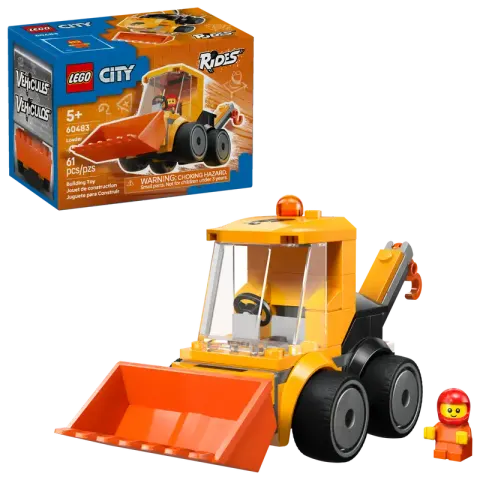 LEGO Klocki City 60483 Pojazdy - Ładowarka kołowa