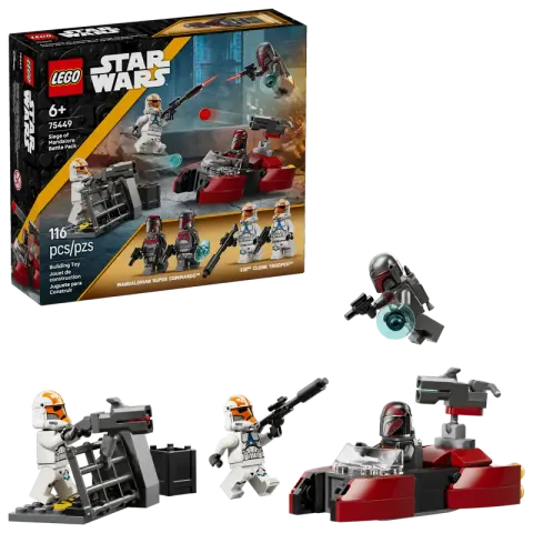 LEGO Star Wars 75449 Oblężenie Mandalory - zestaw bitewny