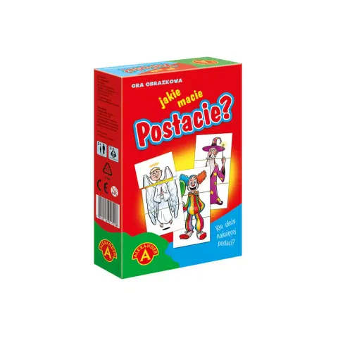 Alexander Jakie macie Postacie – gra obrazkowa dla dzieci 5+