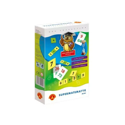Supermatematyk mini. Gra edukacyjna