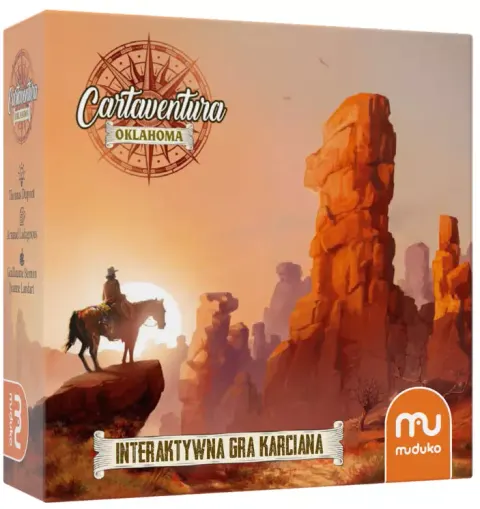 Cartaventura. Oklahoma. Interaktywna gra karciana