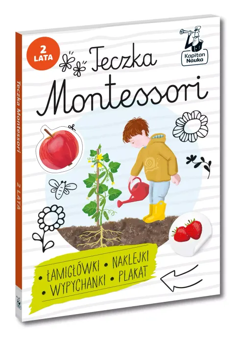 Teczka Montessori. 2 lata. Kapitan Nauka