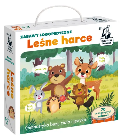 Kapitan Nauka: Zabawy logopedyczne - Leśne harce
