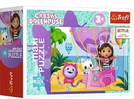 Puzzle 20el Minimaxi Trefl 21157 Dzien Gabi pudełko