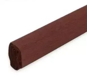 Bibuła marszczona 50x200 brązowa a10