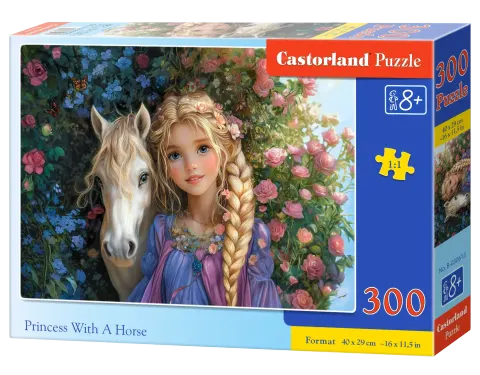 Puzzle CASTORLAND 300 - Princess With A Horse
