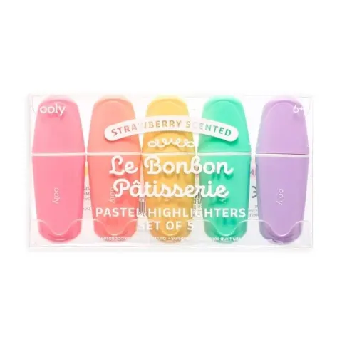 Flamastry pachnące pastelowe Le BonBon Patis. 5kol