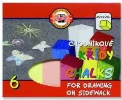 Kreda chodnikowa 6 kolorów