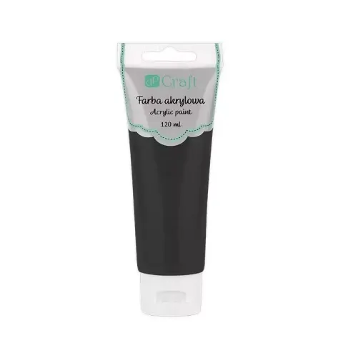 Farba akrylowa lamp black 120ml