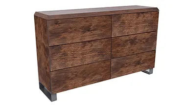 Ekodom - Komoda S 3/3, 150 cm Olcha