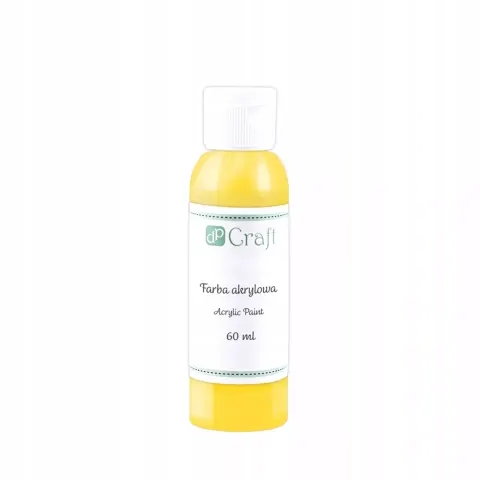 Farba akrylowa żółta 60ml