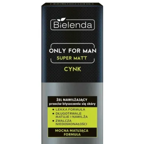 BIELENDA ONLY FOR MEN Żel do twarzy PRZECIW BŁYSZCZENIU 50 ml