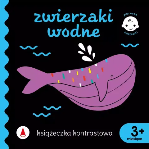 Książeczka kontrastowa Zwierzaki Wodne, Skrzat