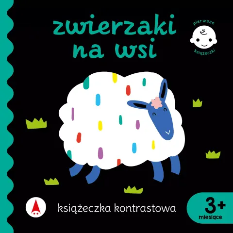Książeczka kontrastowa Zwierzaki na Wsi, Skrzat