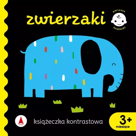 Książeczka kontrastowa Zwierzaki, Skrzat