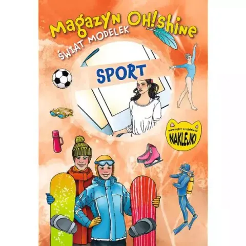 Magazyn OH!Shine. Świat modelek. Sport KS66928 Trefl