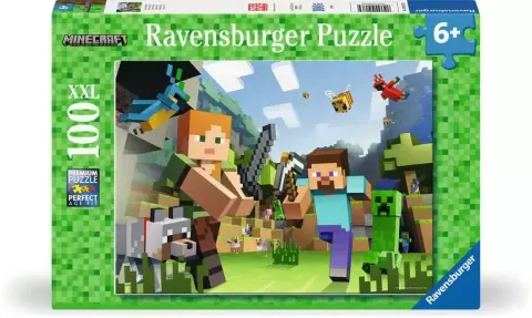 Ravensburger Puzzle Minecraft Układanka Duża XXL 100 Elementów 6+