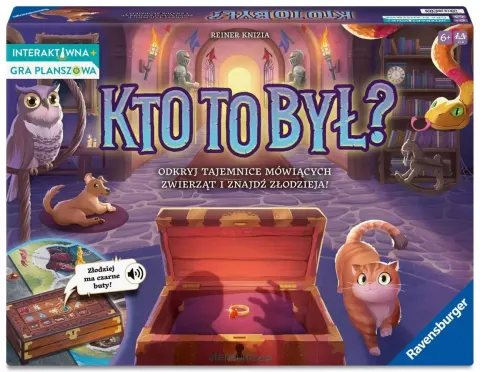 Ravensburger Interaktywna Gra Planszowa Kto To Był? 6+