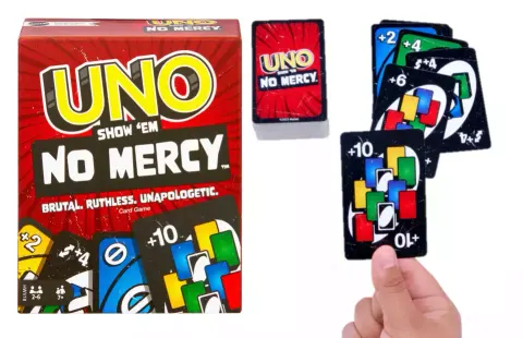 Mattel. HWV18 Uno No Mercy. Bez Litości