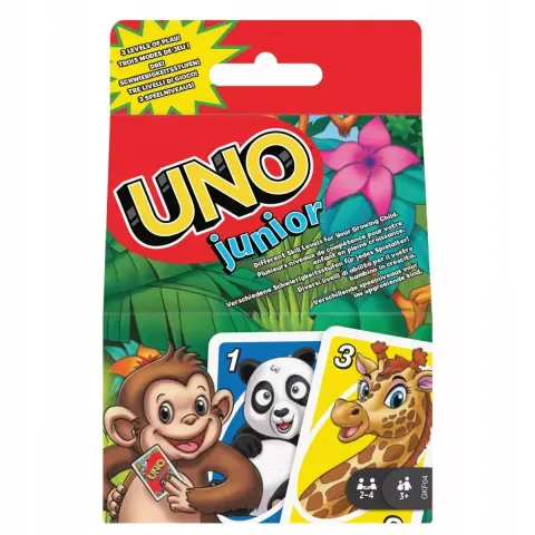 Mattel. GKF04 Uno Junior. Gra karciana