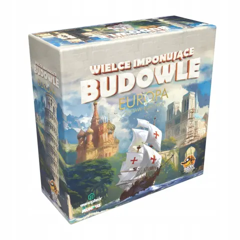 Gra planszowa Wielce Imponujące Budowle: Europa Lucky Duck Games