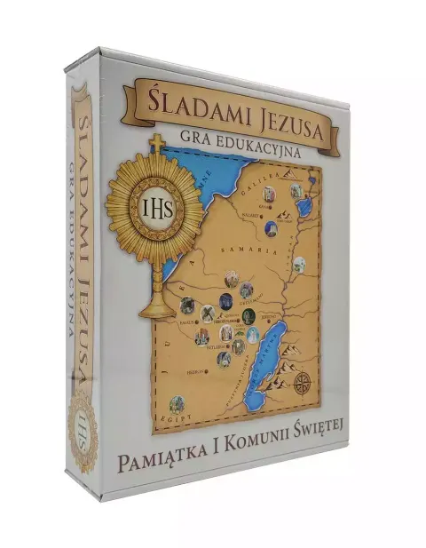 Gra edukacyjna. Śladami Jezusa. Pamiątka I Komunii Świętej