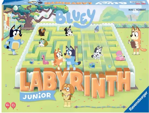 Ravensburger Gra Planszowa Labirynt Bluey