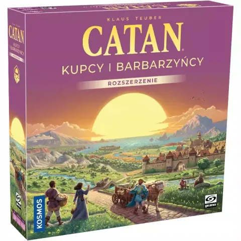 Gra planszowa Catan Kupcy i Barbarzyńcy - nowe wydanie Galakta