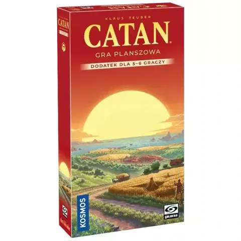 Gra planszowa Catan: Dodatek dla 5/6 Graczy - nowe wydanie Galakta