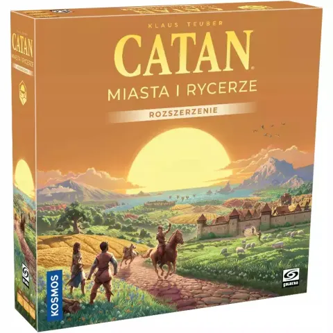 Gra planszowa Catan: Miasta i Rycerze - nowe wydanie Galakta