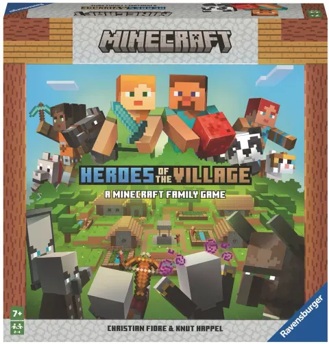 Ravensburger Gra Planszowa Strategiczna Minecraft Heroes Of The Village 7+