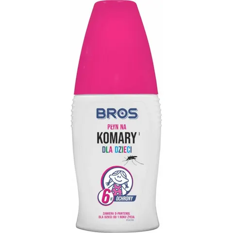 BROS Płyn na komary dla dzieci, 50 ml