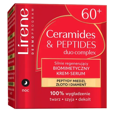 LIRENE RICH VITAMIN INTENSE, 60+ Krem-Serum na noc REGENERUJĄCY 50 ml