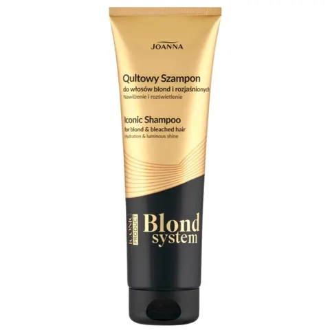 JOANNA Blond System Qultowy szampon do włosów blond i rozjaśnianych 260 ml