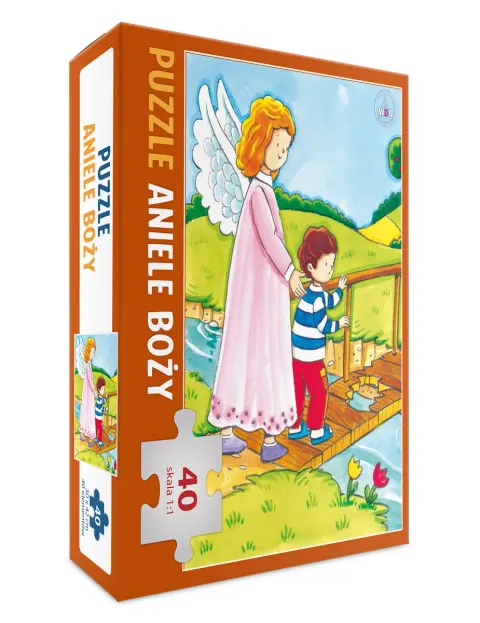 Puzzle 15 elementów. Aniele Boży