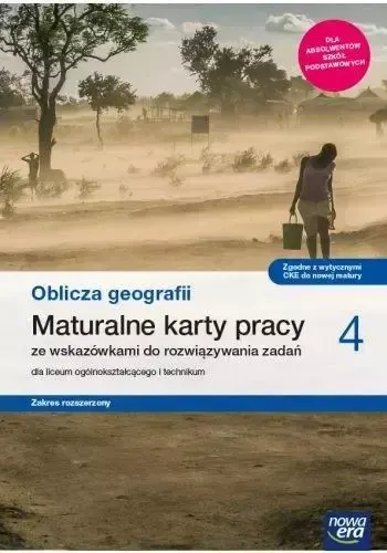 OBLICZA GEOGRAFII 4 LO Karty pracy Zakr. rozsz.