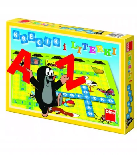 Gra planszowa Dino Toys Krecik i literki