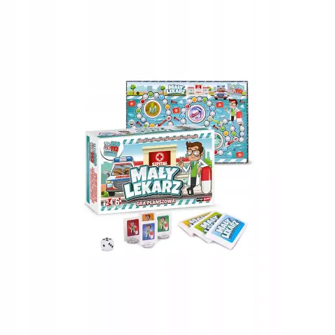 Artyk Game Mały Lekarz – planszowa gra edukacyjna dla 2–4 graczy 6+