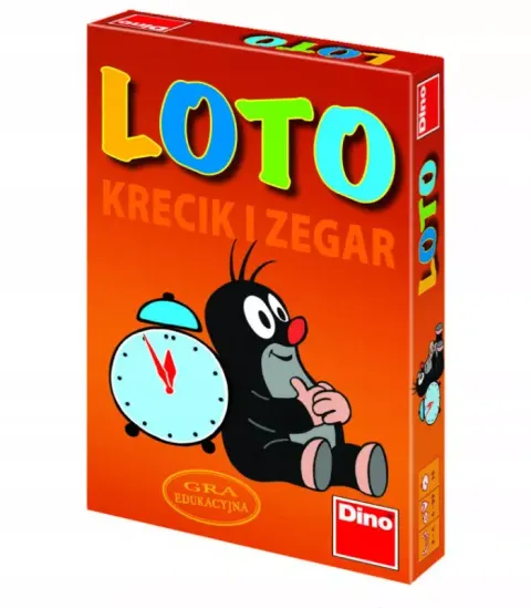Gra planszowa Krecik i zegar Dino