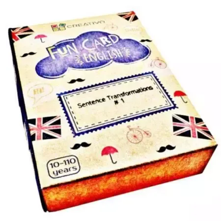 Fun Card English. Sentence Transormations Part 1