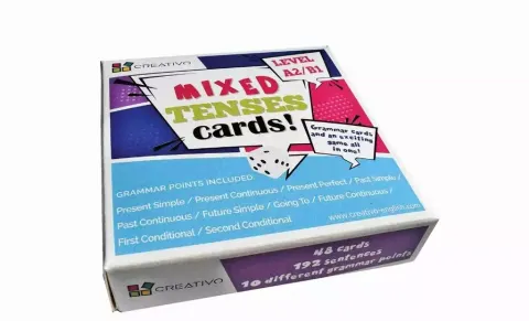 Mixed Tenses Cards. Level A2/B1