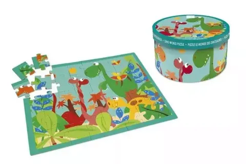Puzzle Dino 40 elementów Scratch