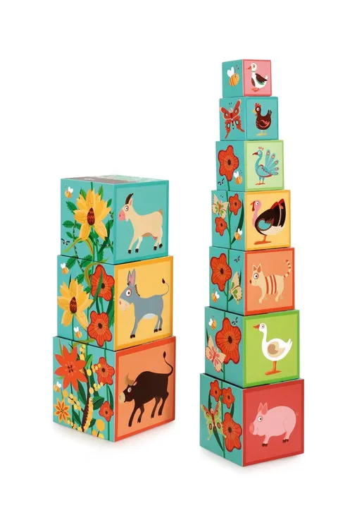 piramida edukacyjna wieża farma 2 scratch