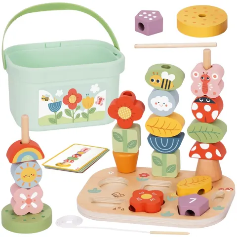 TOOKY TOY Box Edukacyjny 5w1 Magiczny Ogród Montessori
