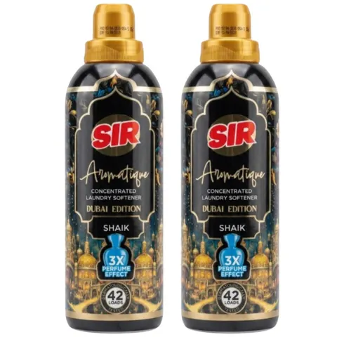 SIR AROMATIQUE Perfumowany koncentrat do płukania SHAIK 42 prania 750 ml, pakiet 2 szt