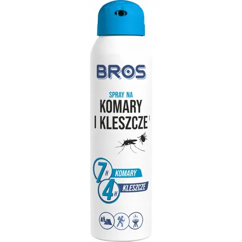 BROS Spray na komary i kleszcze, 90 ml