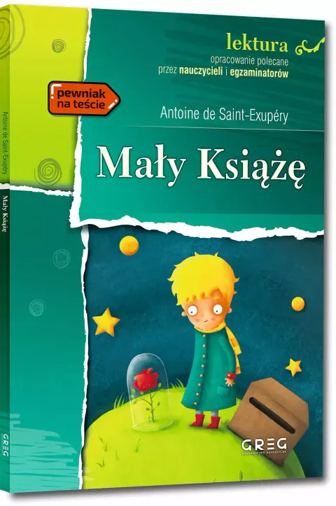 MAŁY KSIĄŻĘ Lektura z opracowaniem GREG
